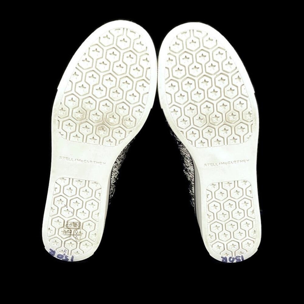 Stella McCartney Flip Sequin Platform Sneakers - Picture 8 of 9